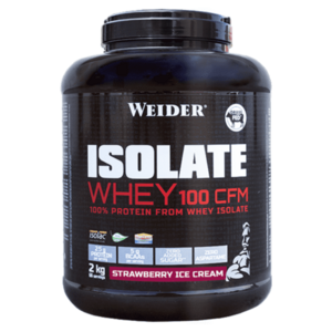 WEIDER Isolate whey 100CFM syrovátkový isolát jahodová zmrzlina 2000 g obraz