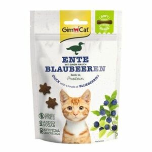 GIMCAT Soft Snacks kachna s borůvkami pamlsek pro kočky 60 g obraz