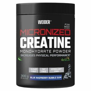 WEIDER Micronized creatine modrá malinová žvýkačka 300 g obraz