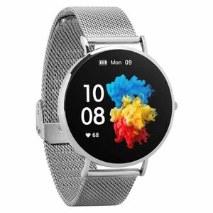 GARETT ELECTRONICS Smartwatch Verona stříbrná ocel chytré hodinky obraz