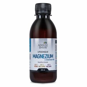 ADELLE DAVIS Lipozomální magnézium s vitamínem B6 200 ml obraz