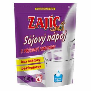 Zajíc Sójový nápoj s příchutí smetany, 400 g obraz