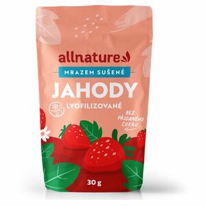 ALLNATURE Jahody sušené mrazem 30 g obraz