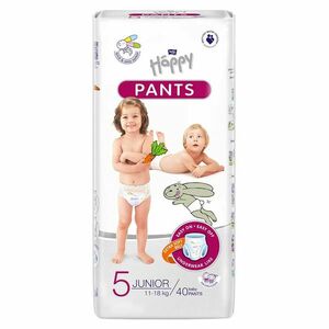 BELLA HAPPY Baby pants junior plenkové kalhotky 11 - 18 kg 40 kusů obraz