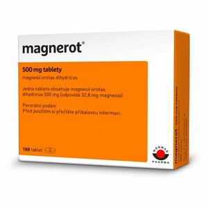 MAGNEROT 500 mg 100 tablet obraz