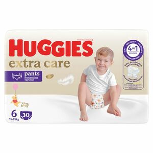 HUGGIES Dětské plenky Extra Care Pants 6 velikost 15-25 kg 30 kusů obraz