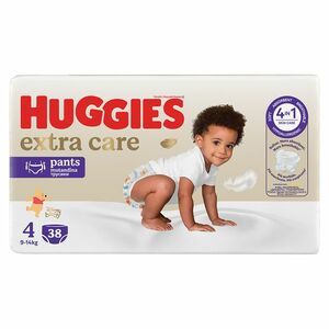 HUGGIES Dětské plenky Extra Care Pants 4 velikost 9-14 kg 38 kusů obraz