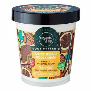 ORGANIC SHOP Body Desserts Hydratační krém na tělo Vanilková šlehačka 450 ml obraz