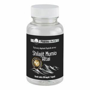 PHARMA ACTIV Shilajit Mumio Altai 60 kapslí obraz