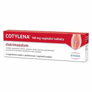 COTYLENA 100mg 6 vaginálních tablet obraz