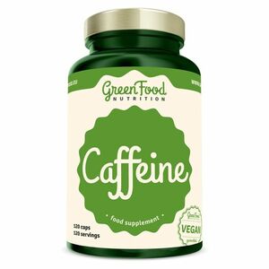 GREENFOOD NUTRITION Caffeine 120 kapslí obraz