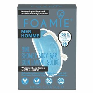 FOAMIE Pánská sprchová péče na obličej, tělo a vlasy 3v1 Shower Body Bar 90 g obraz