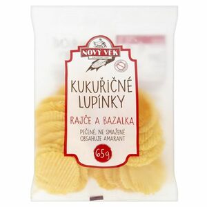 RACIO Nový Věk kukuřičné lupínky rajče a bazalka 65 g obraz