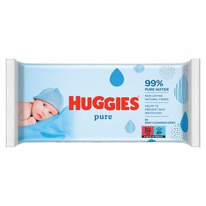 HUGGIES Dětské vhčené ubrousky Pure Single 56 kusů obraz