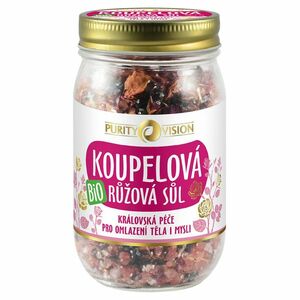 PURITY VISION Růžová koupelová sůl 400 g obraz