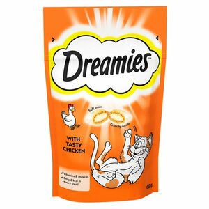 DREAMIES pochoutka pro kočky s kuřecím 60 g obraz