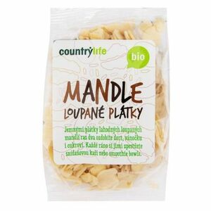 COUNTRY LIFE Mandle loupané plátky BIO 100 g obraz