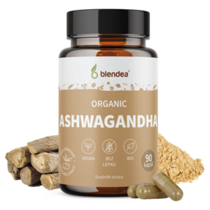 BLENDEA Ashwagandha BIO 90 kapslí obraz