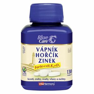 VITAHARMONY Vápník hořčík zinek forte + vitamín D3 a K2 130 tablet obraz