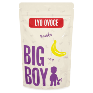 BIG BOY Banán plátky lyofilizované 150 g obraz