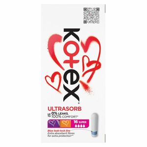 KOTEX Ultra Sorb Tampony Super 16 kusů obraz