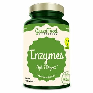 GREENFOOD NUTRITION Enzymy opti7 digest 90 kapslí obraz