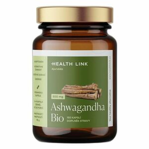 HEALTH LINK Ashwagandha 500 mg BIO 150 kapslí obraz