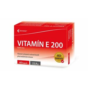 Noventis Vitamin E 200 60 kapslí obraz