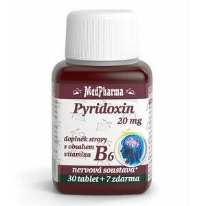 Medpharma Pyridoxin 20 mg 37 tablet obraz