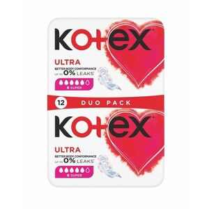 Kotex Ultra Super Duo pack 12 ks obraz