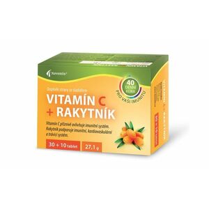 Noventis Vitamín C + Rakytník 30+10 tablet obraz