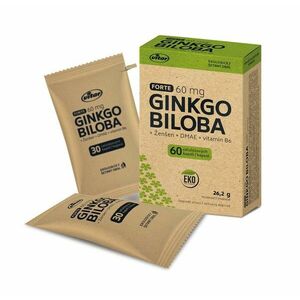 Vitar Ginkgo biloba 60 mg + DMAE + vitamin B6 EKO 60 kapslí obraz