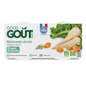 Good Gout BIO Losos s kapustou a pastinákem 6m+ 2x190 g obraz