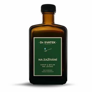 Dr. Svatek Sirup z bylin NA ZAŽÍVÁNÍ 250 ml obraz