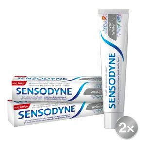 Sensodyne Extra Whitening zubní pasta 2x75 ml obraz