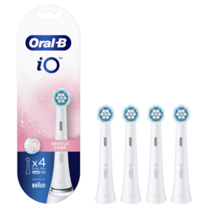 Oral-B iO Gentle Care White náhradní hlavice 4 ks obraz