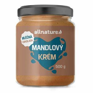 Allnature Mandlový krém s mléčnou čokoládou 500 g obraz