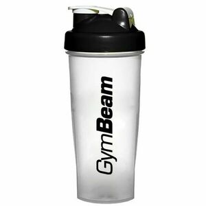 GymBeam Šejkr Blend Bottle průsvitně-černý 700 ml obraz