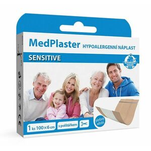 MedPlaster Náplast SENSITIVE 100x6 cm 1 ks obraz