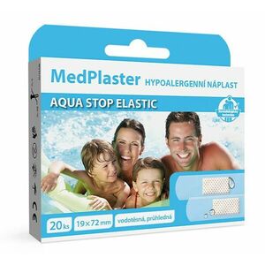 MedPlaster Náplast AQUA stop elastic 19x72 mm 20 ks obraz