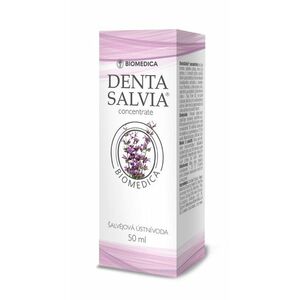 Biomedica Denta Salvia concentrate šalvějová ústní voda 50 ml obraz