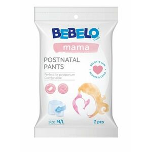 BEBELO Mama Postnatal Pants vel. M/L poporodní kalhotky 2 ks obraz