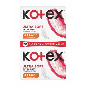 Kotex Ultra Soft Normal vložky 20 ks obraz