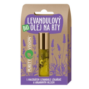 Purity Vision BIO Levandulový olej na rty 10 ml obraz