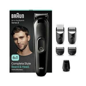 Braun Series 3 3410 zastřihovač a holicí strojek black obraz