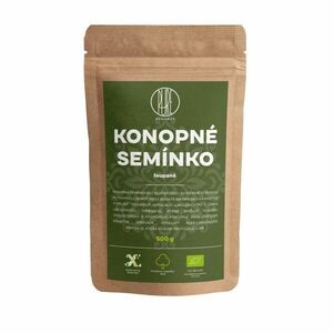 BrainMax Pure Konopné semínko loupané BIO 500 g obraz