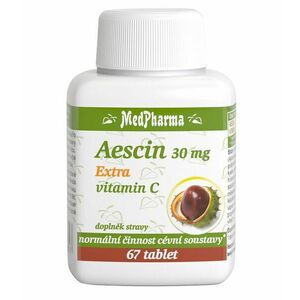 Medpharma Aescin 30 mg Extra vitamin C 67 tablet obraz