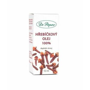 Dr. Popov Hřebíčkový olej 100% 10 ml obraz