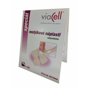 Viacell C122 Diskrétní motýlkové náplasti 42x72 mm 10 ks obraz