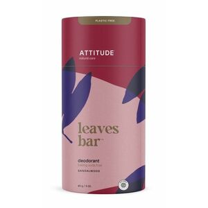 ATTITUDE Leaves bar Přírodní tuhý deodorant Santalové dřevo 85 g obraz